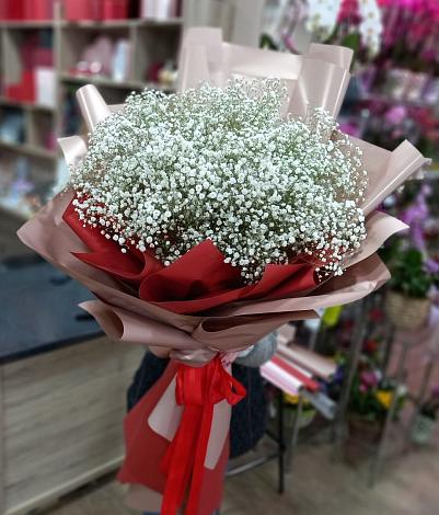 Букет цветов из: Гипсофила в Боринском