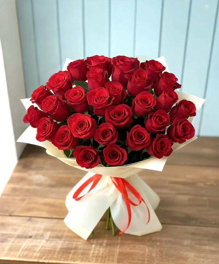 Букет 29 Красных роз в Боринском