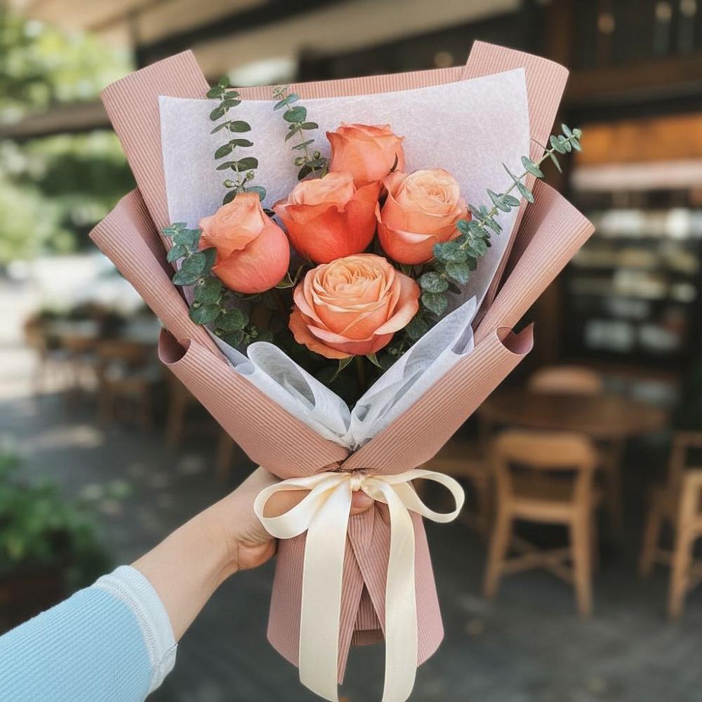 Букет цветов из: Розы в Боринском