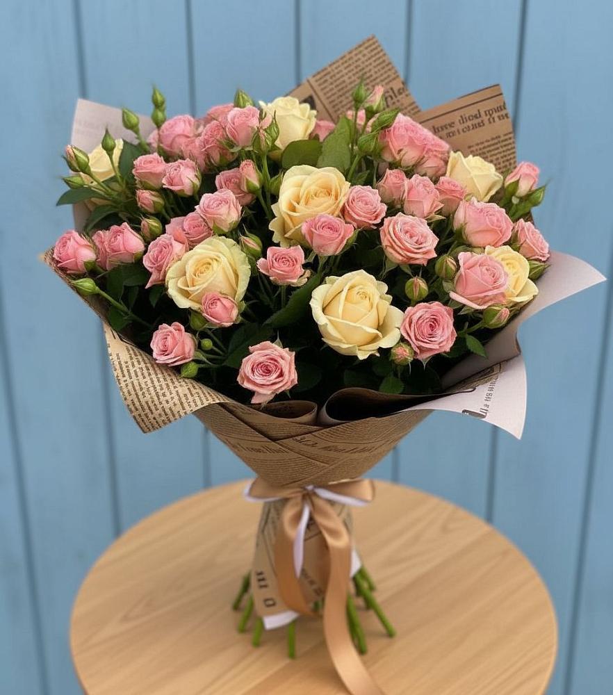 Букет цветов из: Розы в Боринском