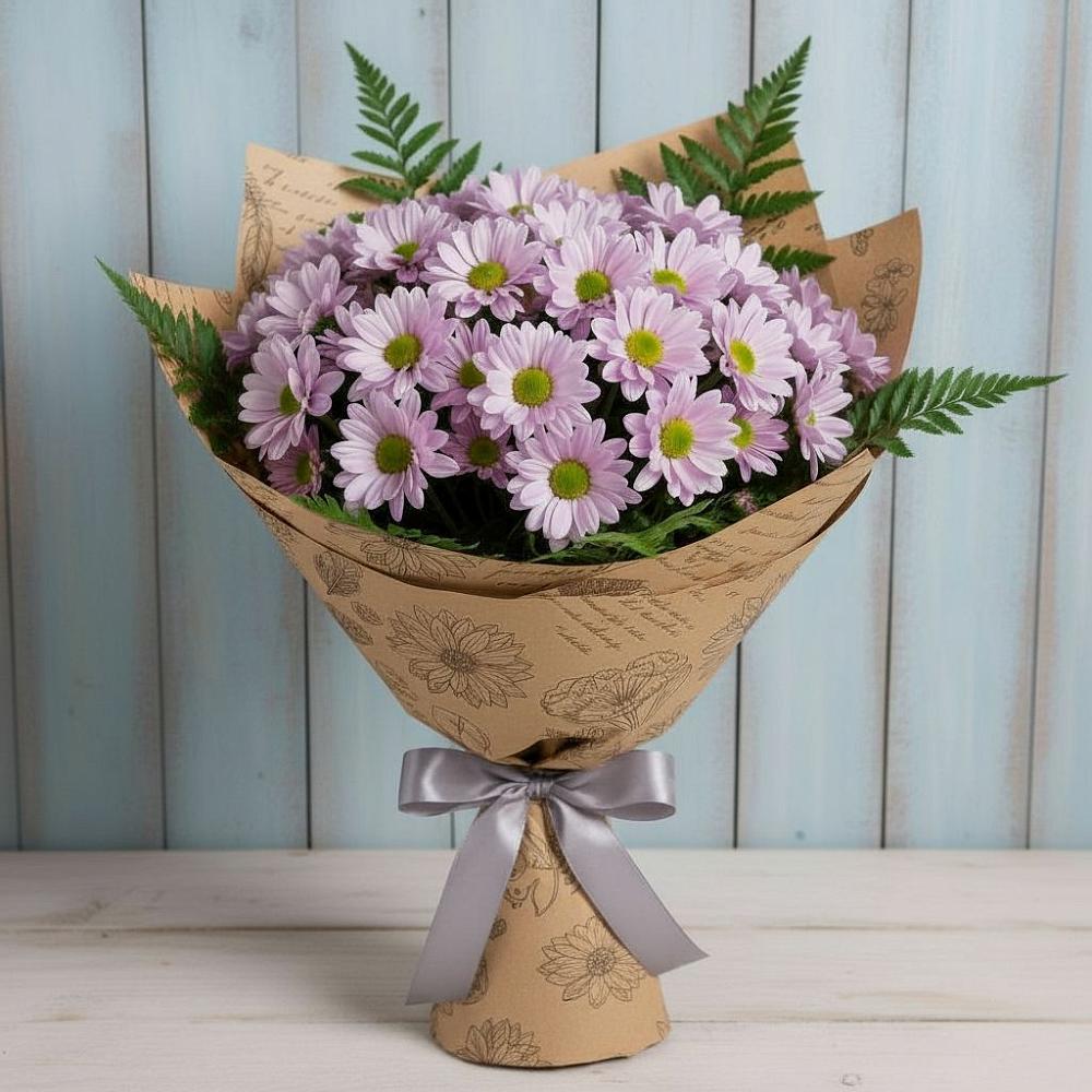 Букет цветов из: Хризантемы в Боринском