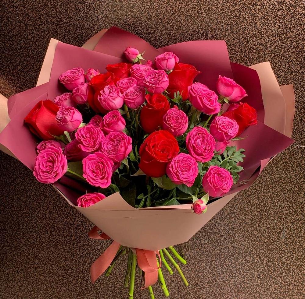 Букет В объятьях нежности в Боринском