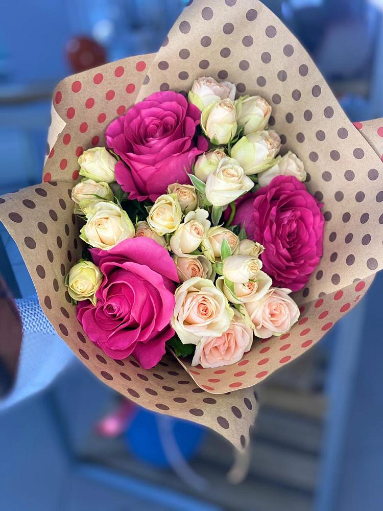 Букет цветов из: Розы в Боринском