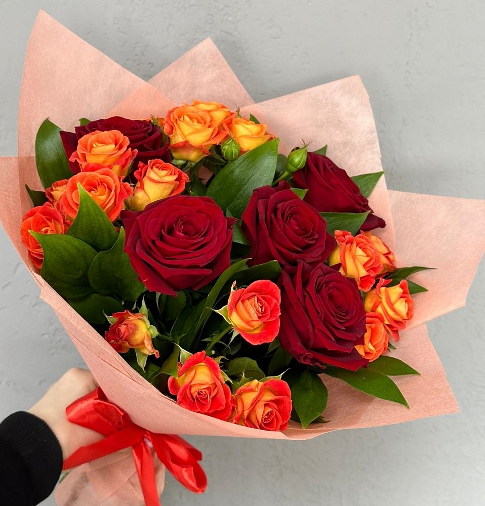 Букет Любовь и восторг в Боринском