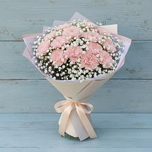 Букет цветов из:  Гвоздики в Боринском