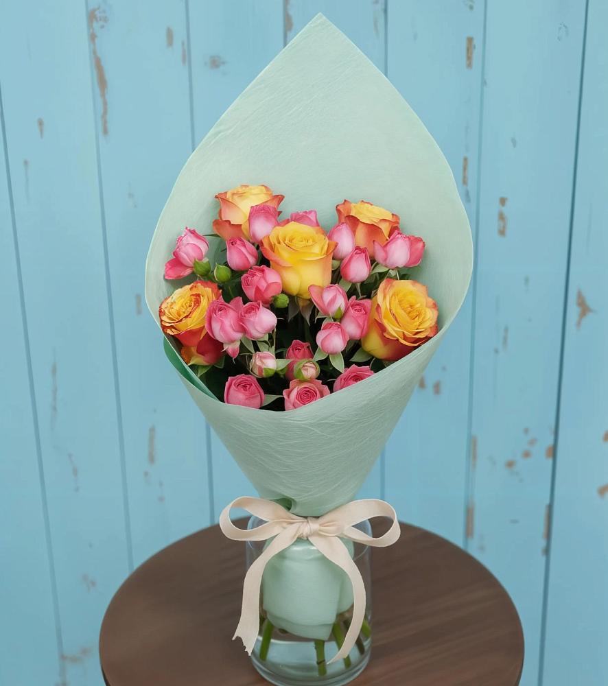 Букет цветов из: Розы в Боринском