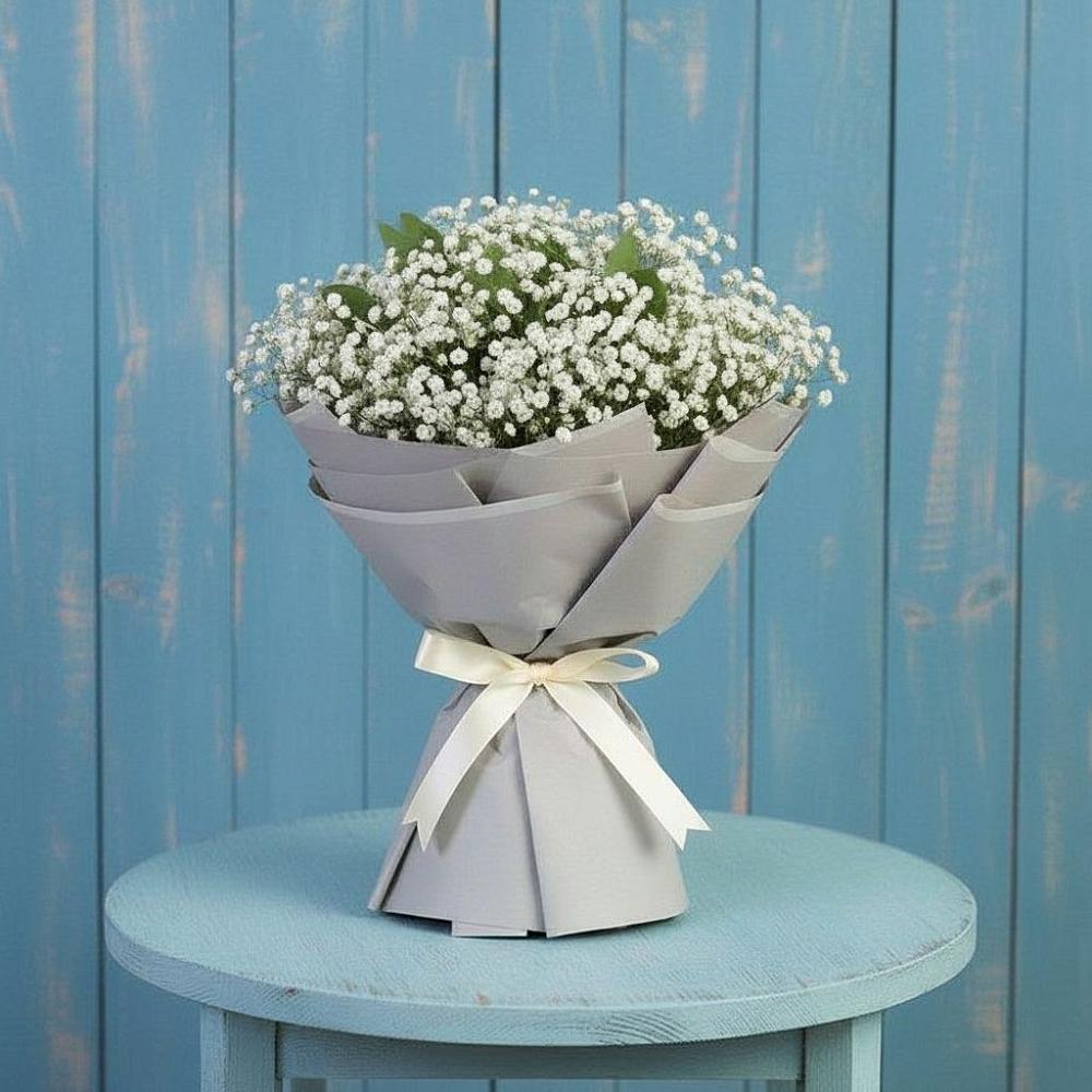 Букет цветов из: Гипсофила в Боринском