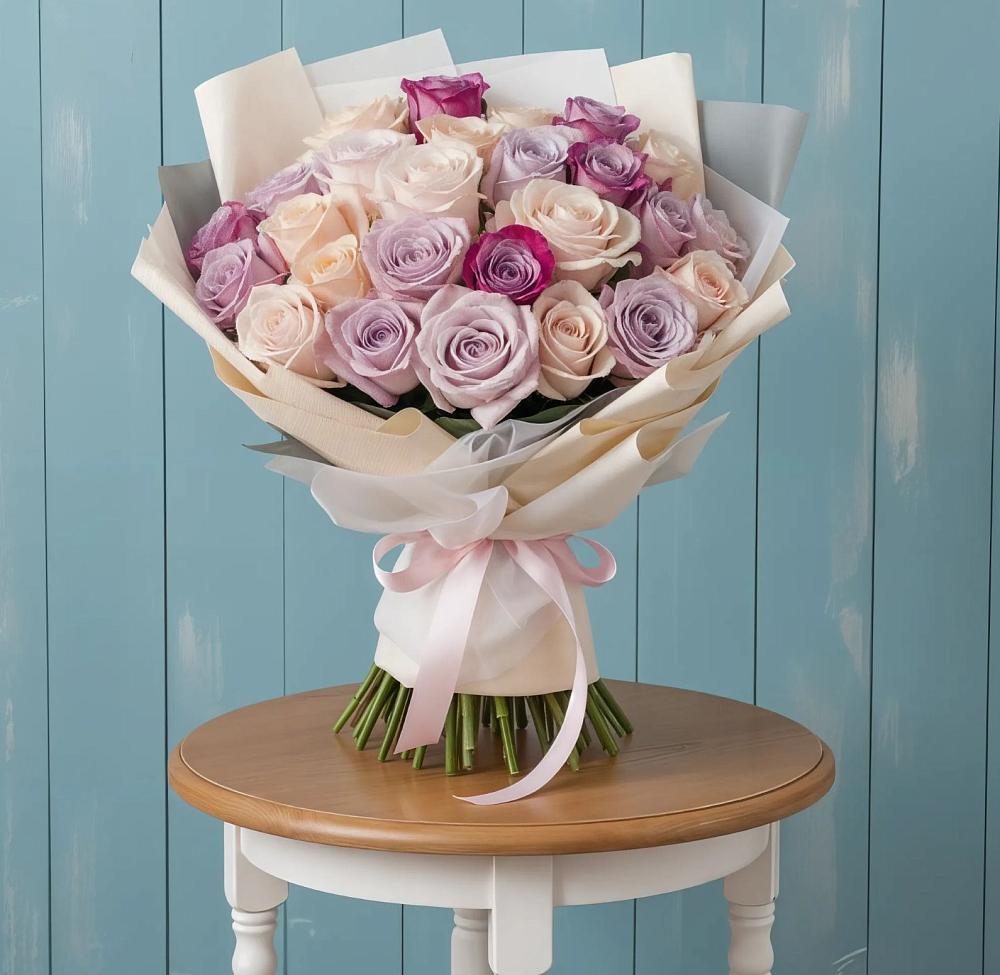 Букет цветов из: Розы в Боринском