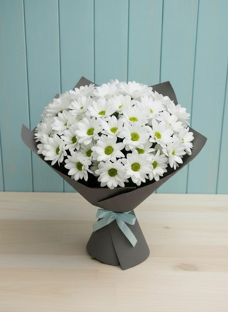 Букет цветов из: Хризантемы в Боринском