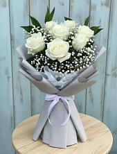 Букет цветов из:  Розы в Боринском