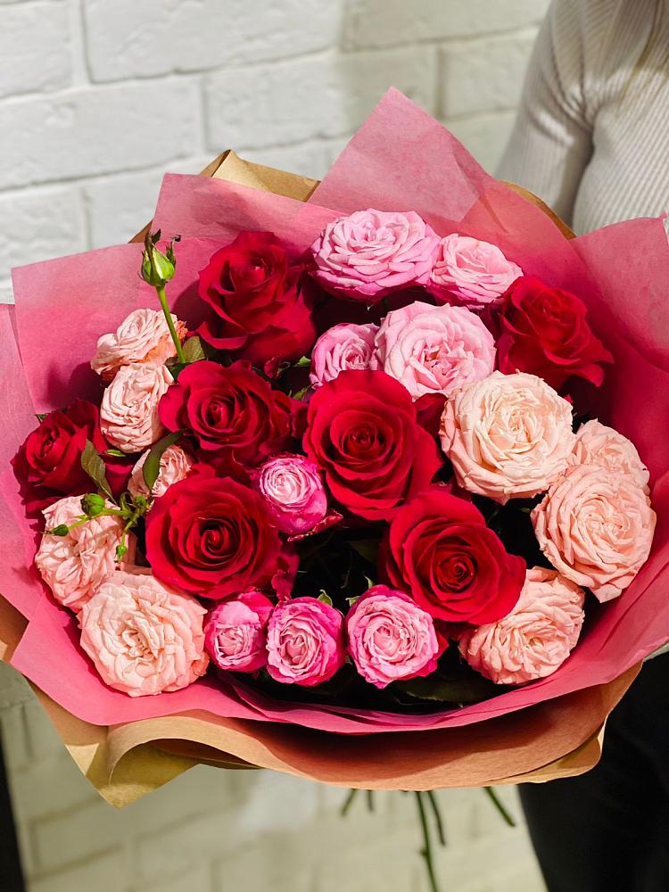 Букет цветов из: Розы в Боринском