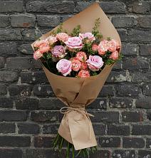 Букет цветов из:  Розы в Боринском