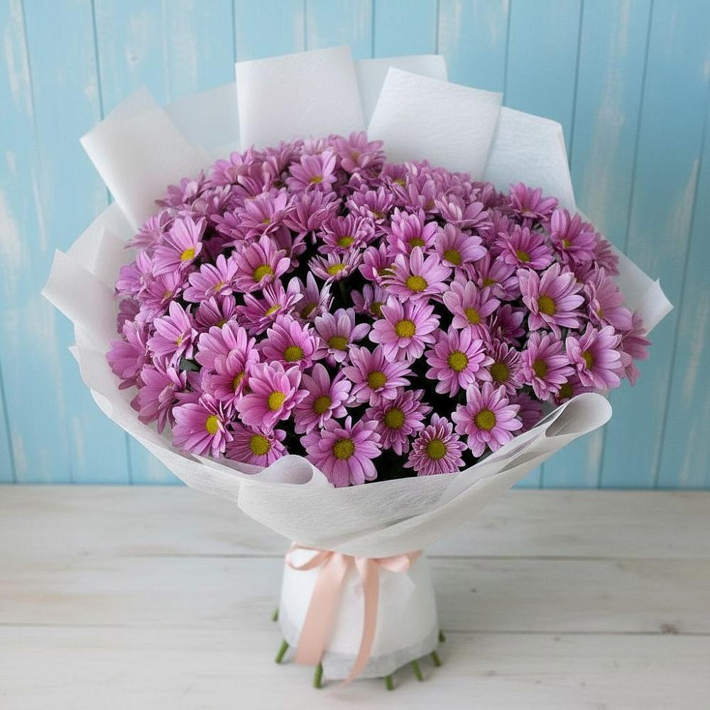 Букет цветов из: Хризантемы в Боринском