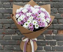 Букет цветов из:  Хризантемы #REPLACE_PRED# Боринском