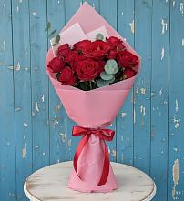 Букет цветов из:  Розы в Боринском