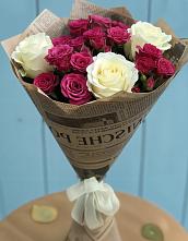 Букет цветов из:  Розы в Боринском