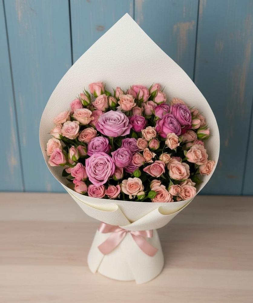 Букет цветов из: Розы в Боринском