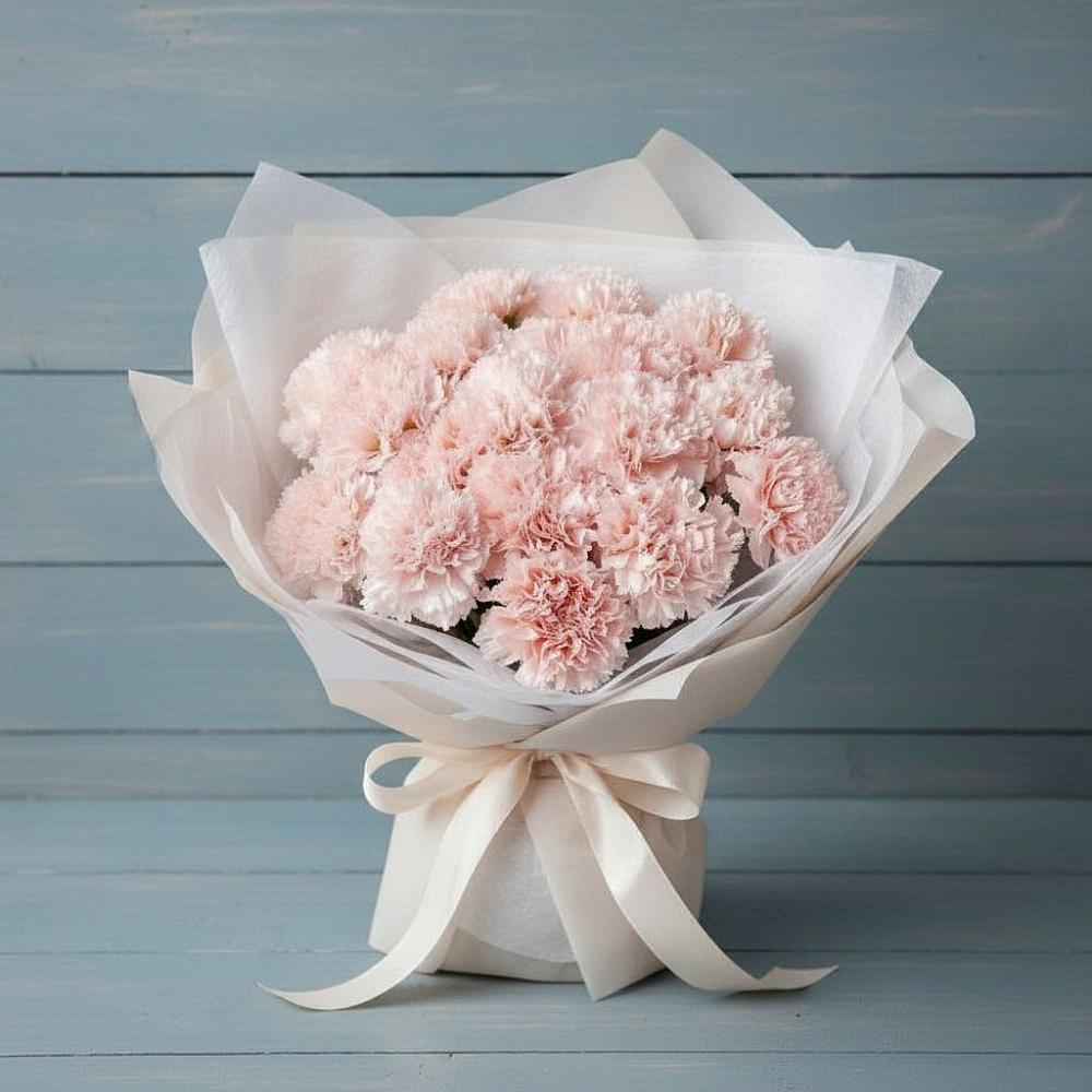 Букет цветов из: Гвоздики в Боринском