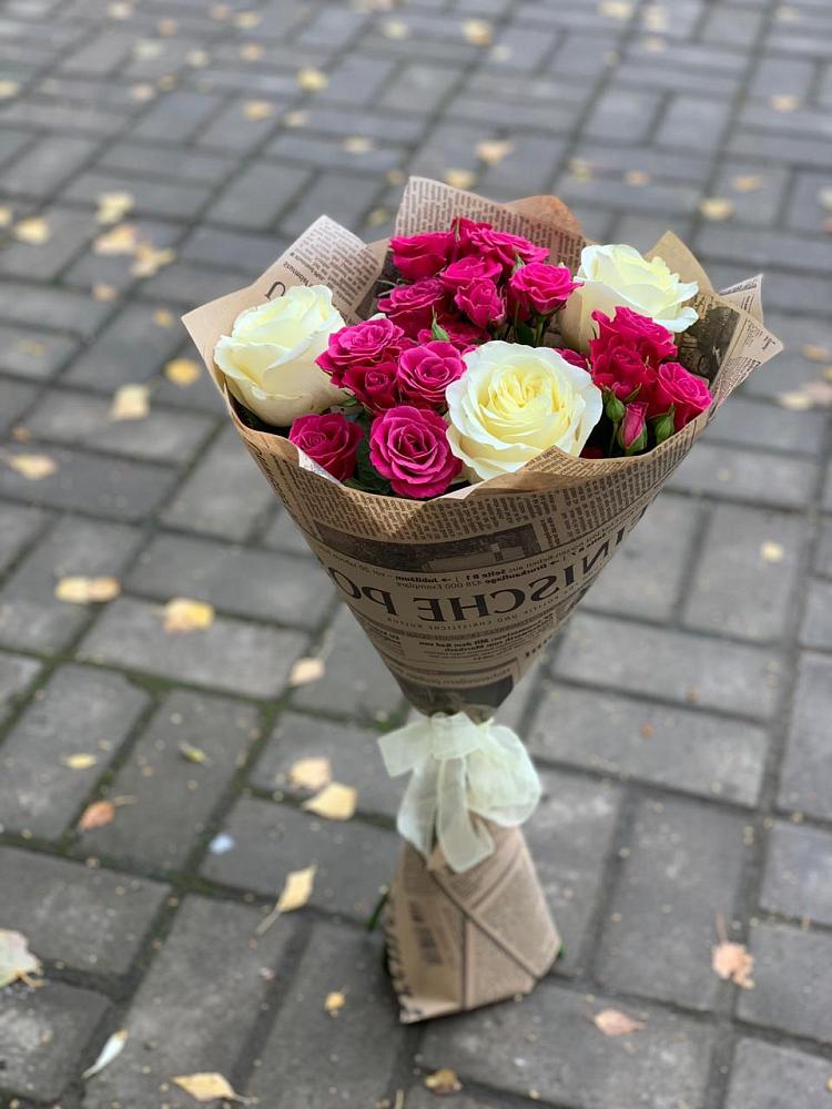 Букет цветов из: Розы в Боринском