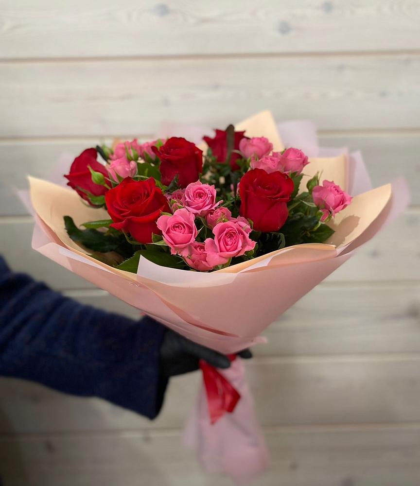 Букет цветов из: Розы в Боринском