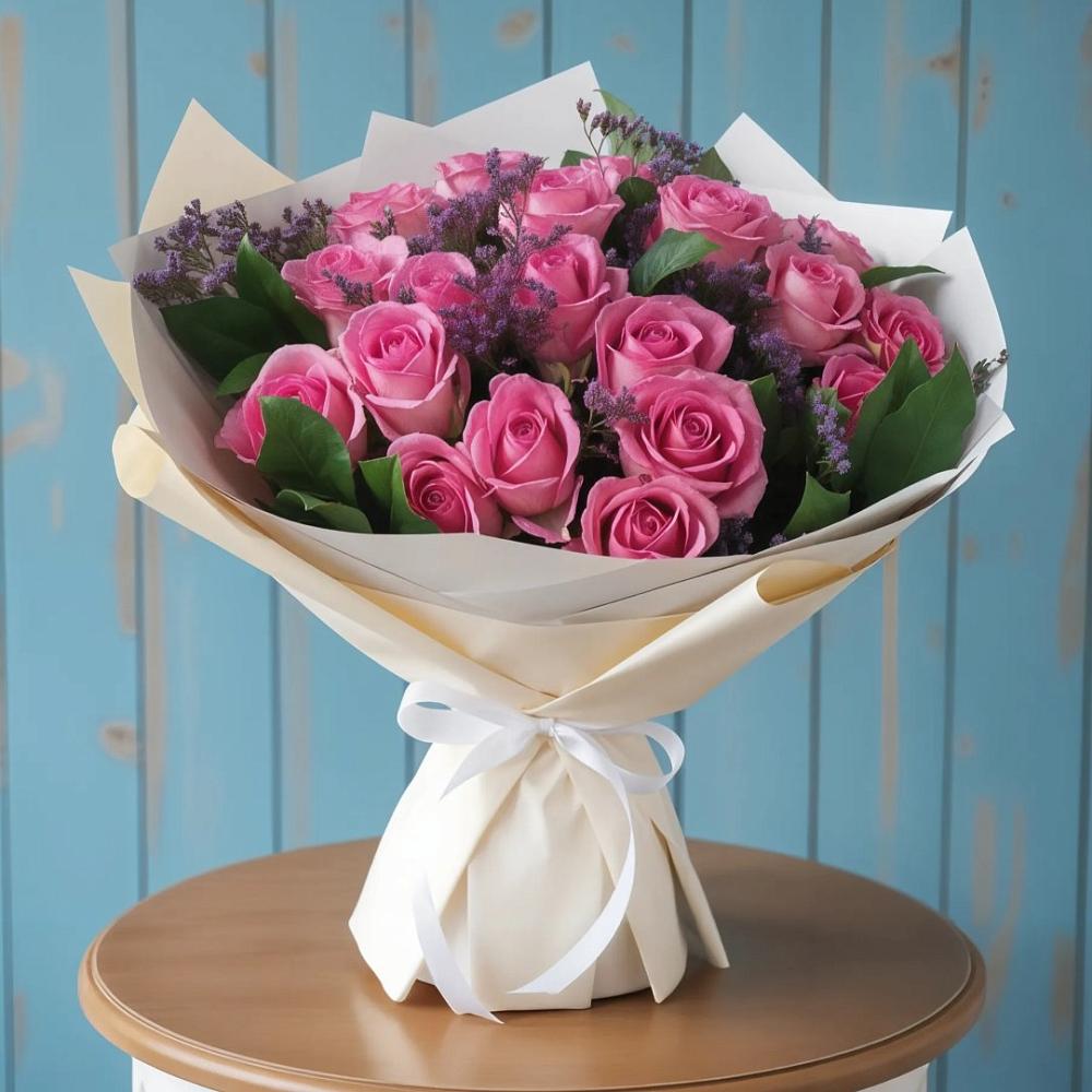 Букет цветов из: Розы в Боринском